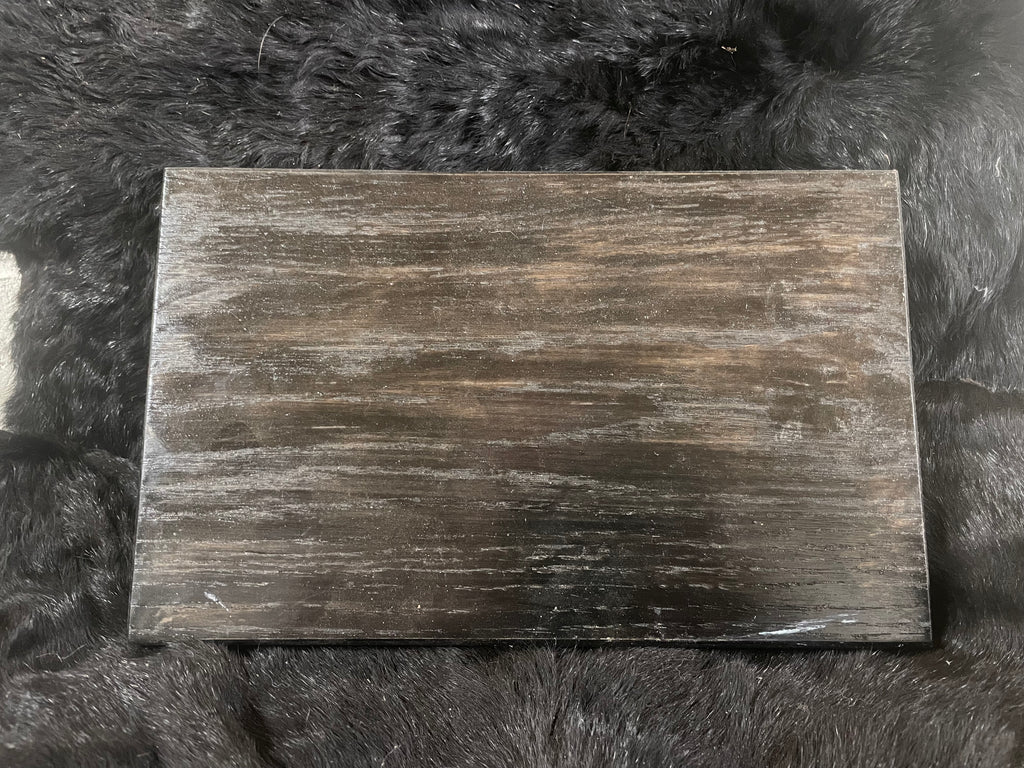 Black plaque or stand