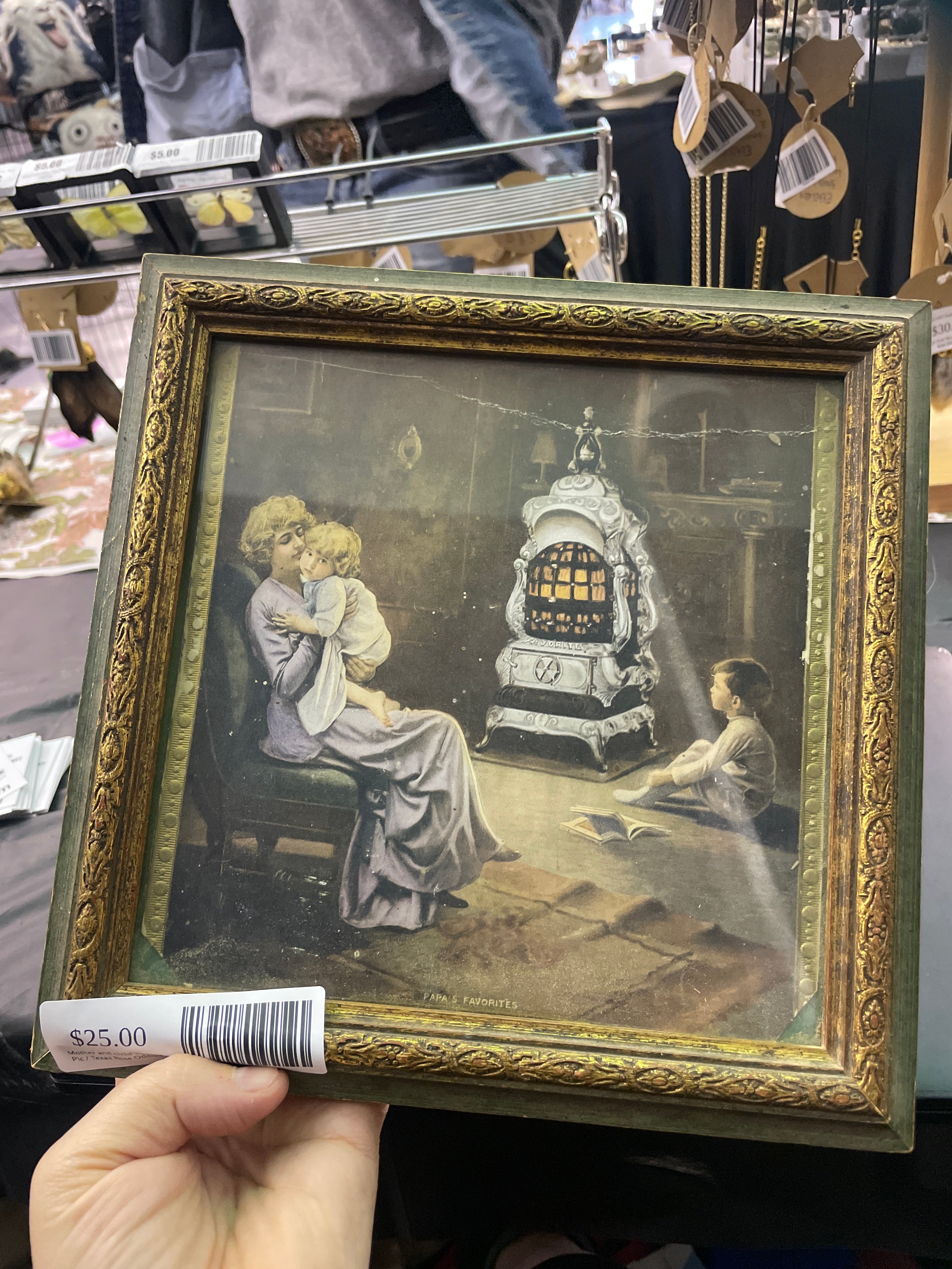 Mother and child Vintage Pic